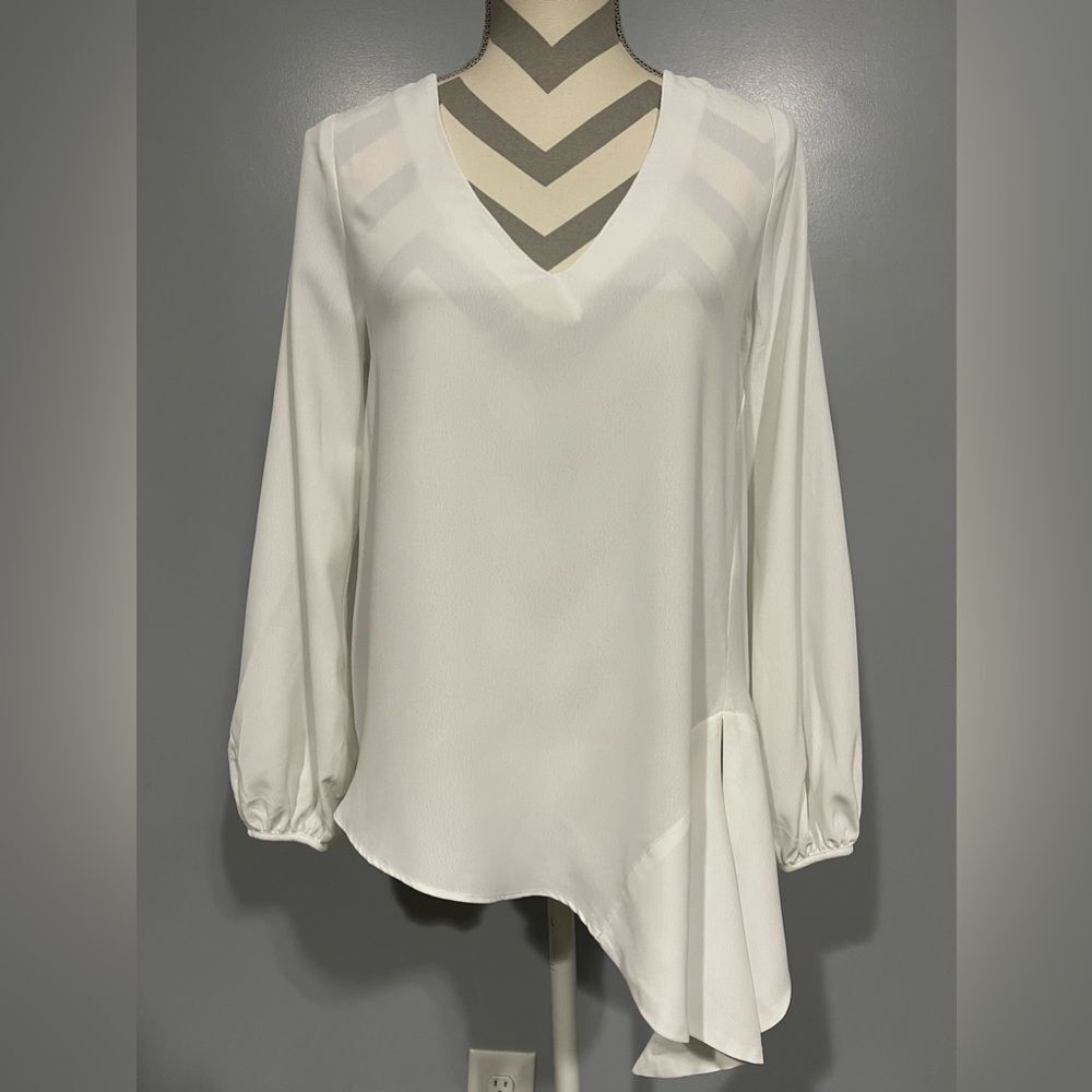 Asos White Elegant Blouse